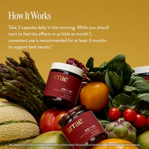 Arrae supplements with vegetables, instructions for use.