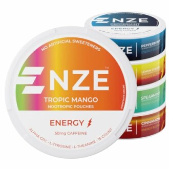NZE Caffeine Nootropic Pouches