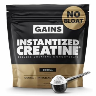 Gains in Bulk Instantized Creatine