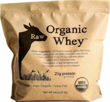 Raw Organic Whey Protein Powder