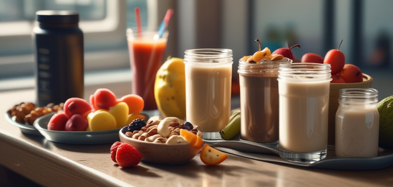 Post-workout recovery foods