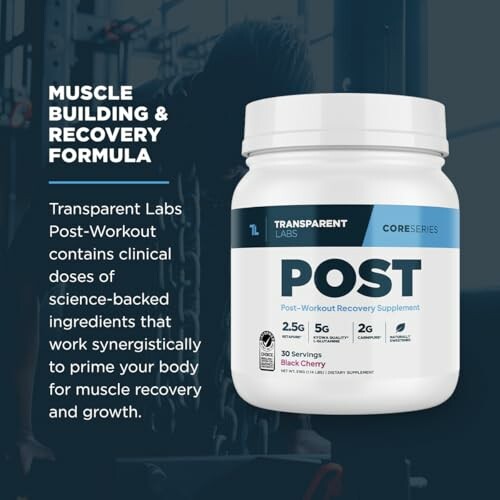 Transparent Labs Post-Workout Recovery Supplement
