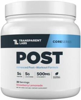 Transparent Labs Post-Workout Supplement